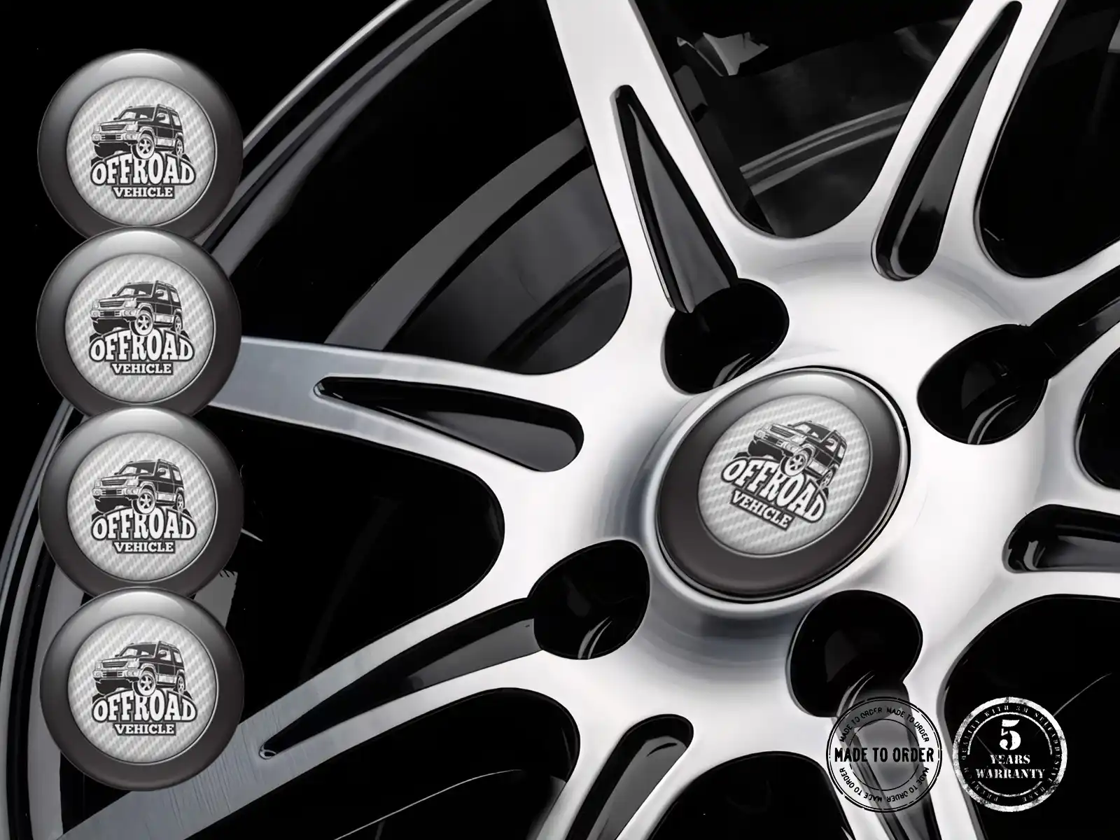 Individuelle Dome Dekoration Premium Auto-Labels